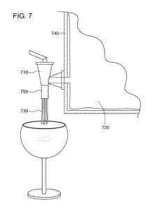 Figure 3 from US Patent 20120261844 - Attachment for Bag-in-Box